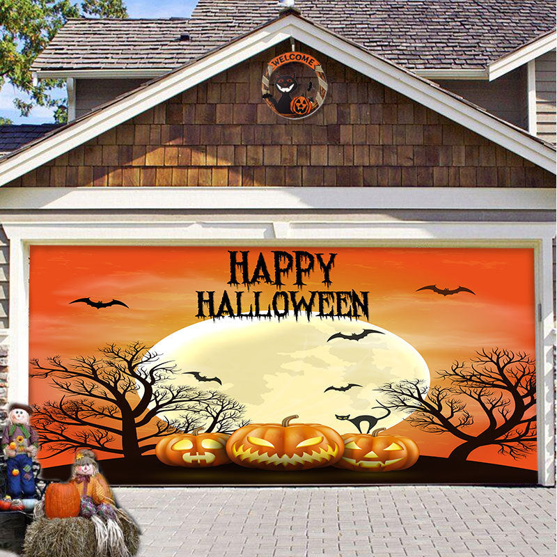 ASIMM Halloween Party Decorative Hanging Cloth