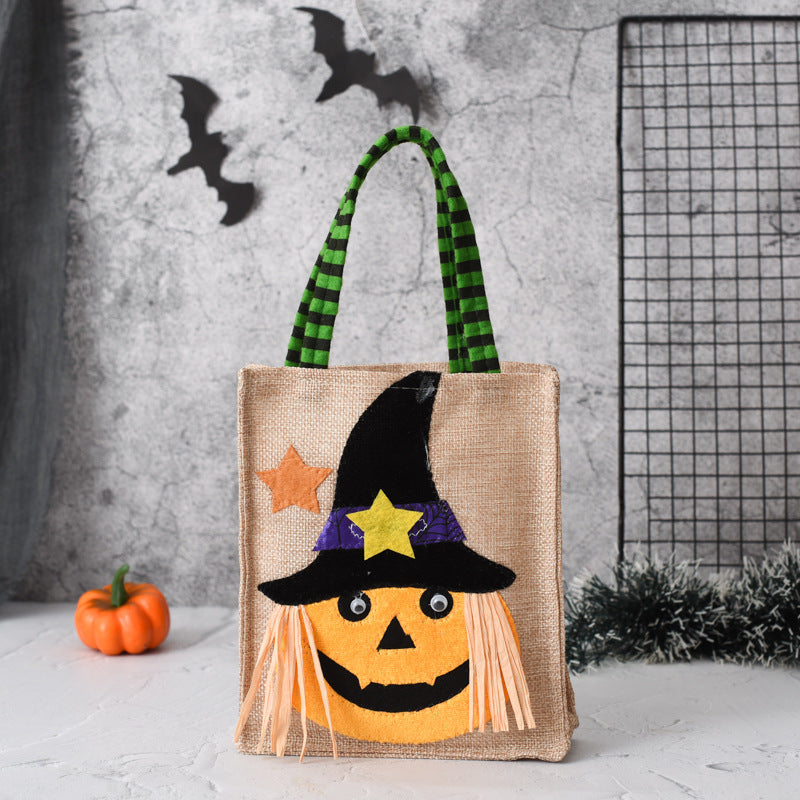 ASIMM Halloween Candy Tote Bag For Kids