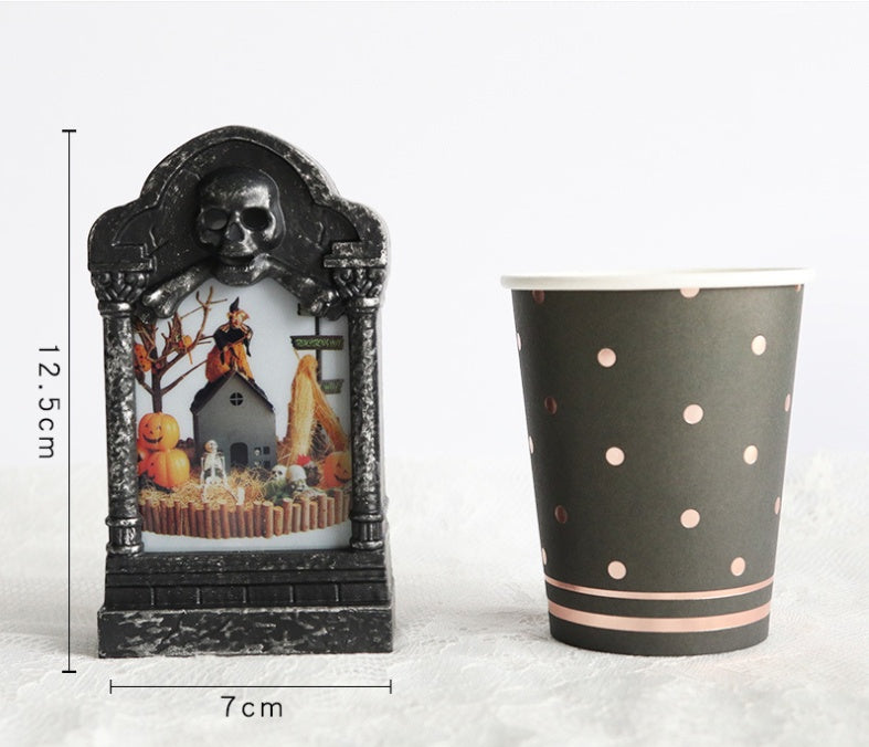 ASIMM Halloween Tombstone Lamp