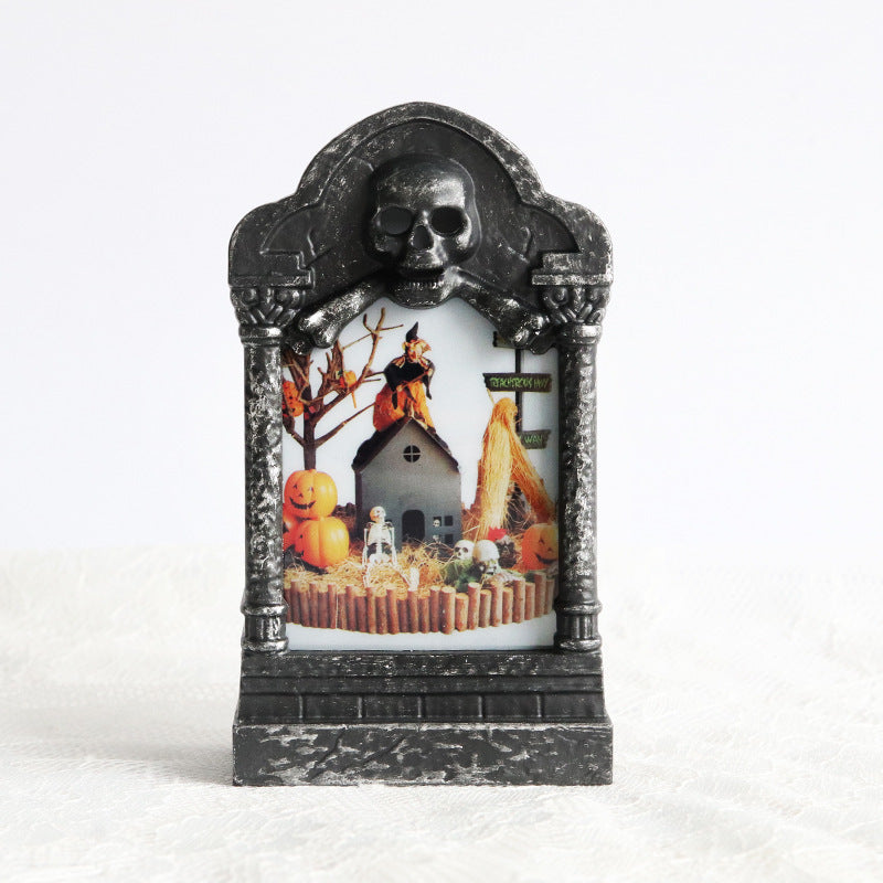 ASIMM Halloween Tombstone Lamp