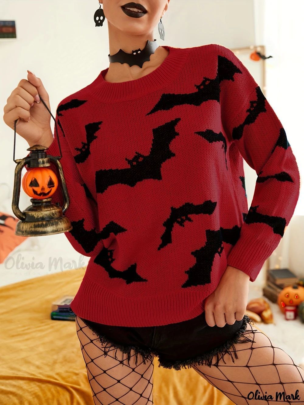 ASIMM Women's Long Sleeved Halloween