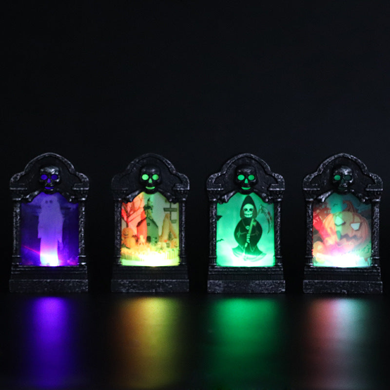 ASIMM Halloween Tombstone Lamp