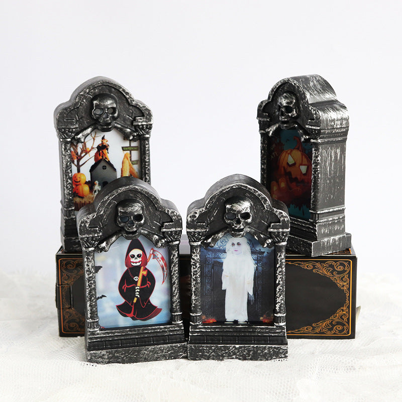 ASIMM Halloween Tombstone Lamp