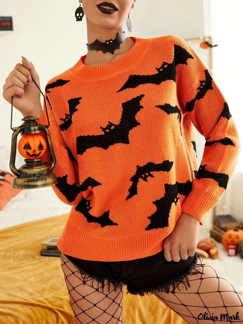 ASIMM Women's Long Sleeved Halloween