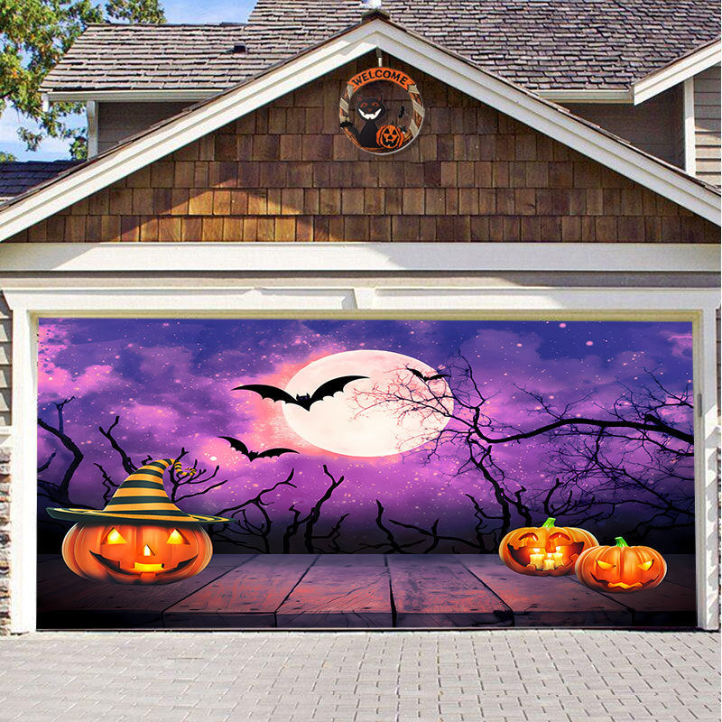 ASIMM Halloween Party Decorative Hanging Cloth