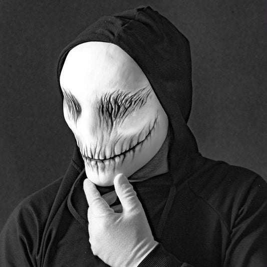 ASIMM Halloween Ghost Latex Mask