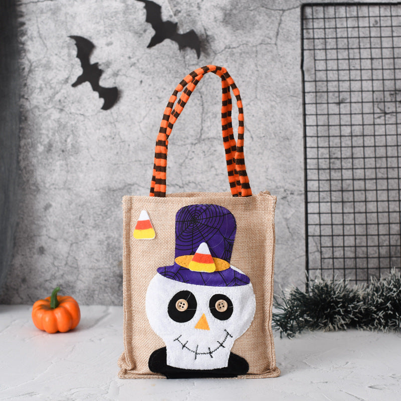 ASIMM Halloween Candy Tote Bag For Kids