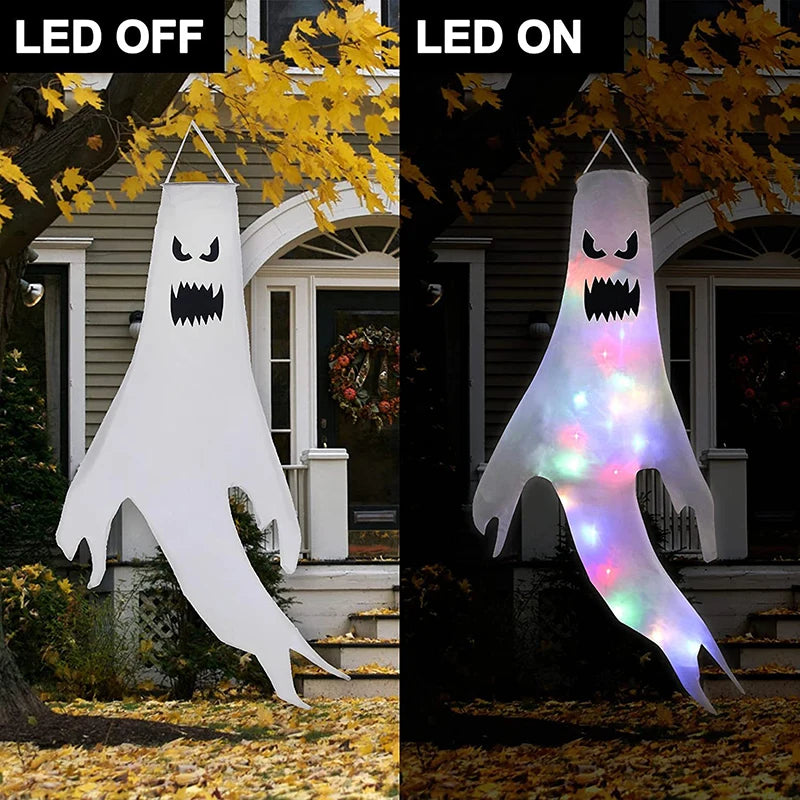 ASIMM Halloween LED Light Hanging Ghost