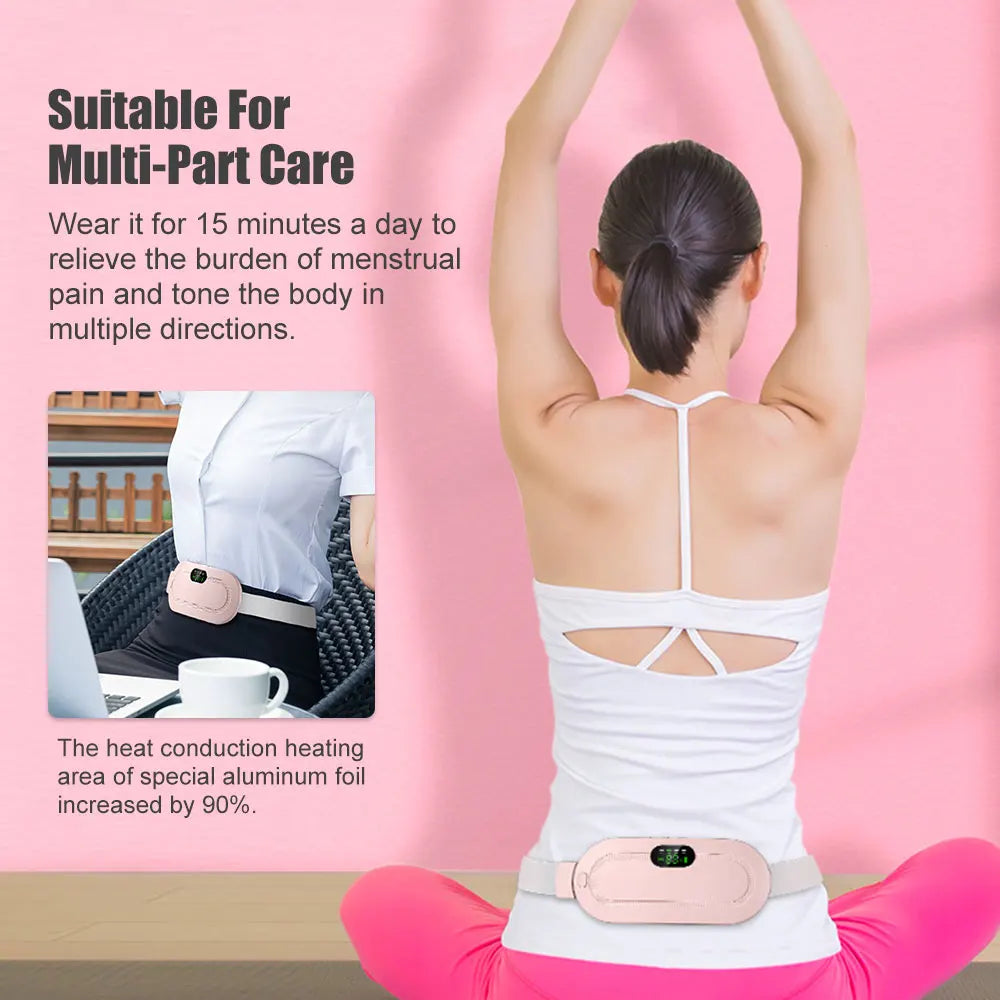 ASIMM Menstrual Heating Self Massage Belt