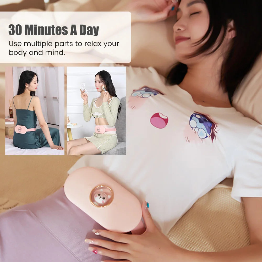 ASIMM Menstrual Heating Self Massage Belt