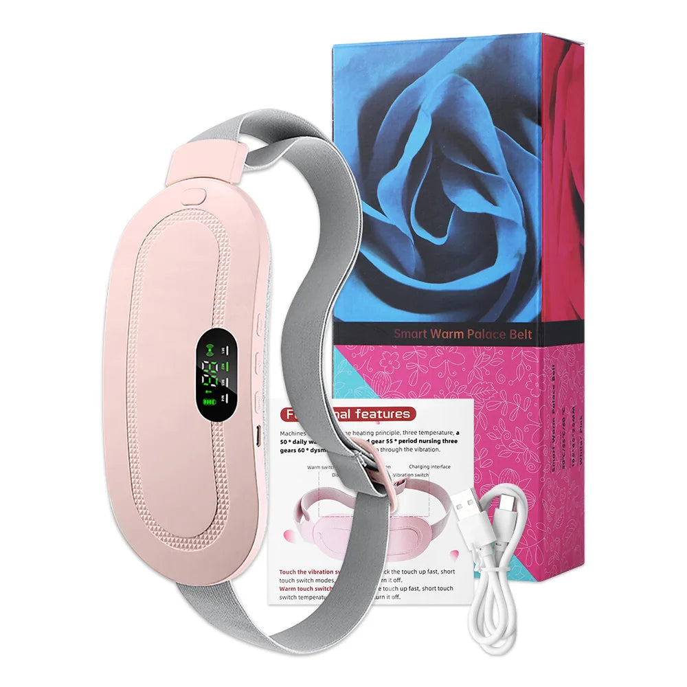 ASIMM Menstrual Heating Self Massage Belt