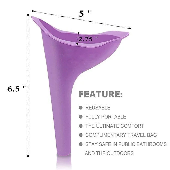 ASIMMS Travel Urinal Funnel for Women