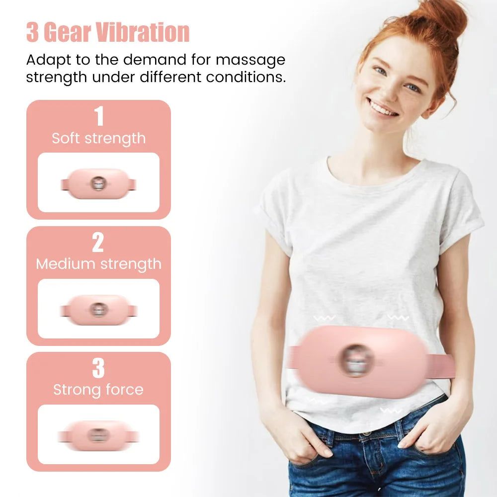 ASIMM Menstrual Heating Self Massage Belt