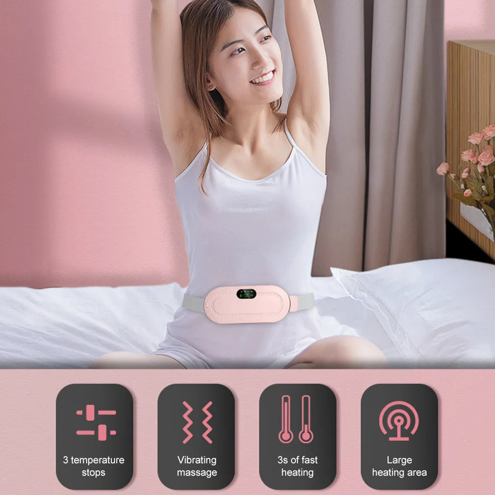 ASIMM Menstrual Heating Self Massage Belt