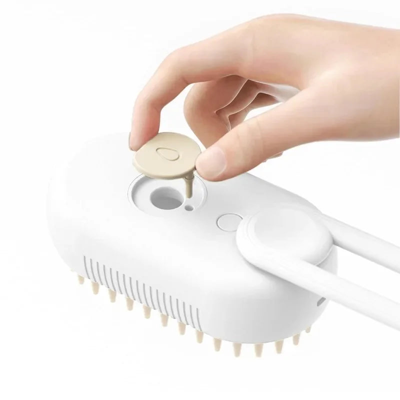 Dog and Cat Steam Brush for Shedding 3 in 1