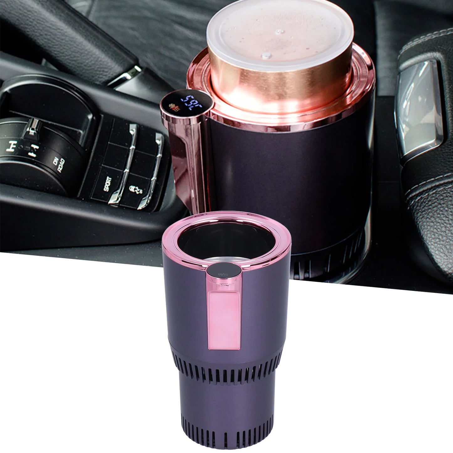 Cup Cooler Warmer 2‑in‑1 Cooling Heating Mug Holder