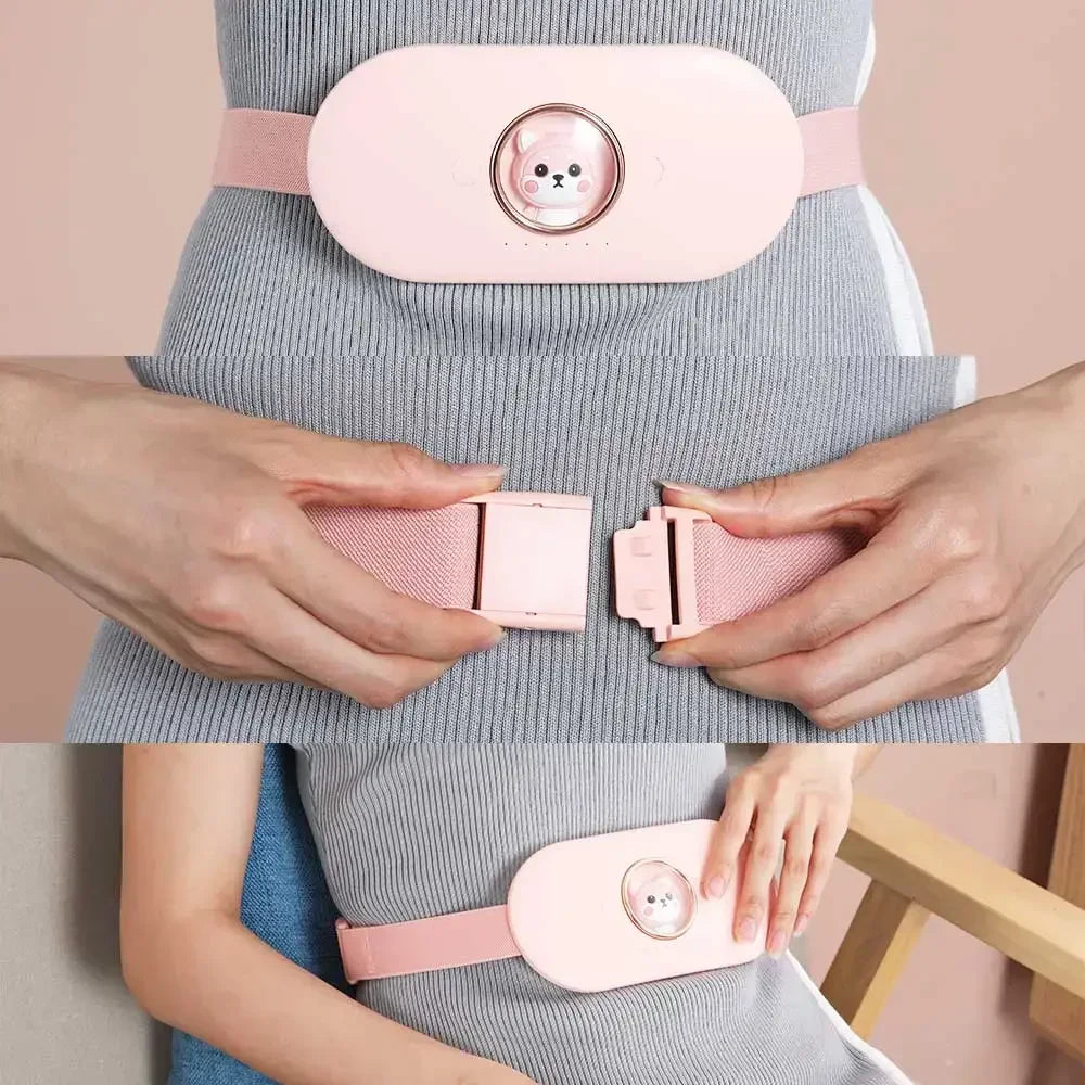 ASIMM Menstrual Heating Self Massage Belt