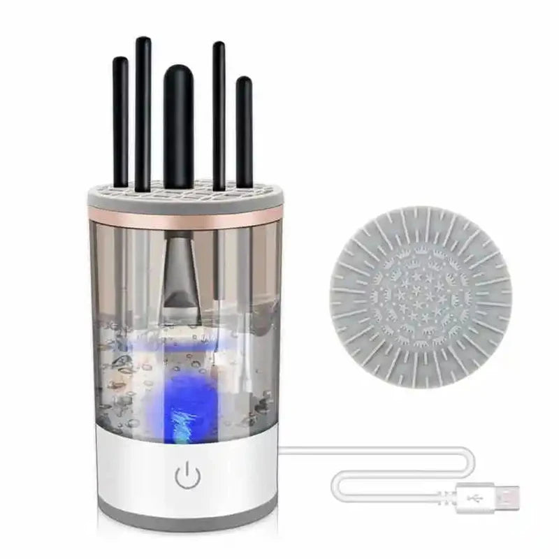 3 In 1 Electric Makeup Brush Cleaner Automatic