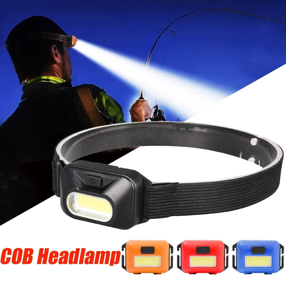 Mini COB Headlight Portable LEDHeadlamp