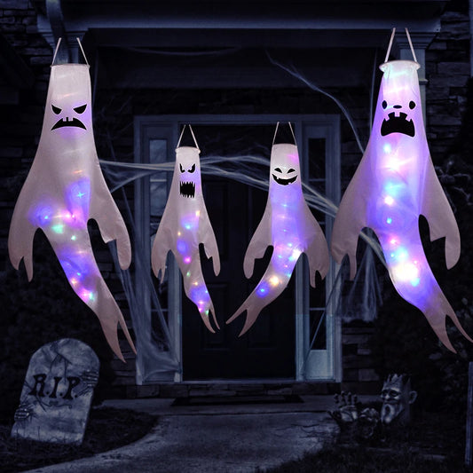 ASIMM Halloween LED Light Hanging Ghost