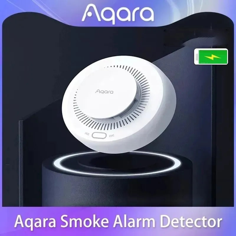 Aqara Smoke Detector Sensor Fire Alarm Monitor Zigbee 3.0 Sound Alert