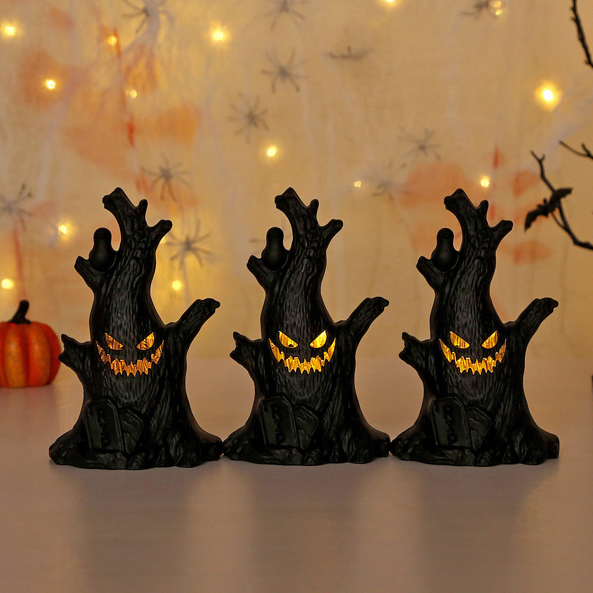 ASIMM Halloween Ghost Stump Lamp