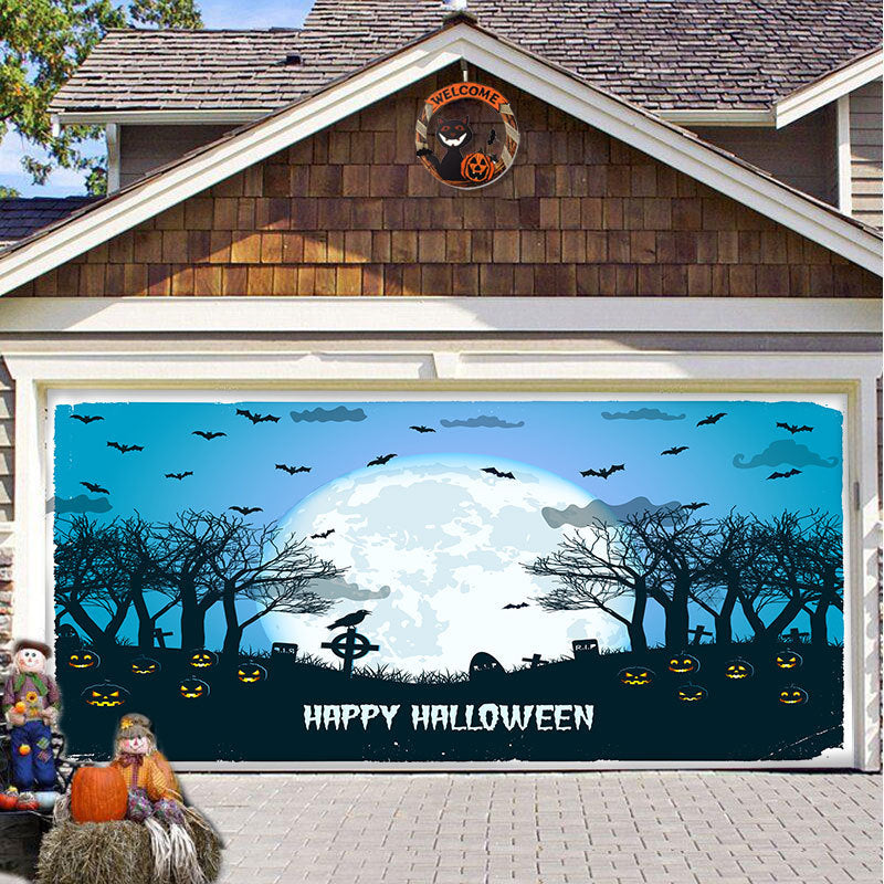 ASIMM Halloween Party Decorative Hanging Cloth