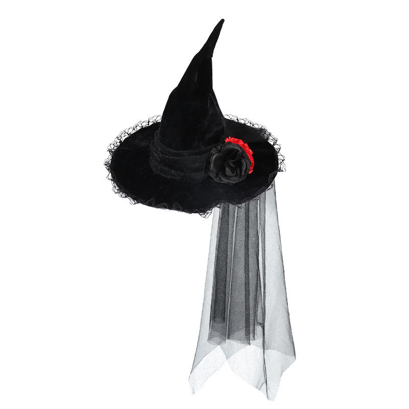 ASIMM Halloween Baroque Witch Hat